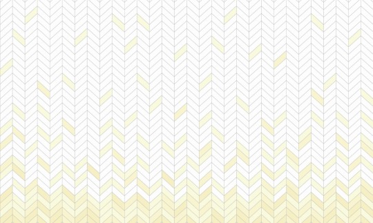 Tapeta Wall Art Geometric Simplicity żółty - tapeta jodełka