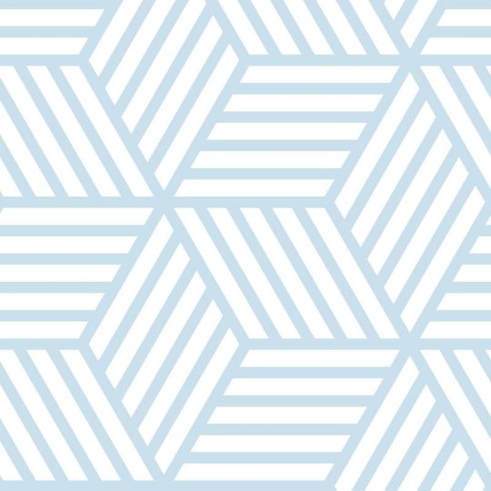 Wall Art Originals Skein Big blue - mural sześciany