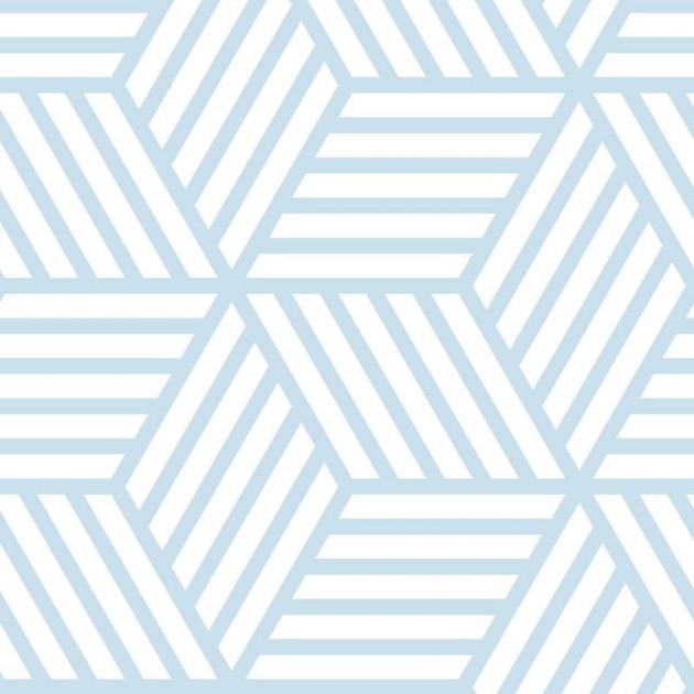 Wall Art Originals Skein Big blue - mural sześciany