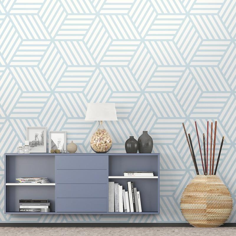 Wall Art Originals Skein Big blue - mural sześciany