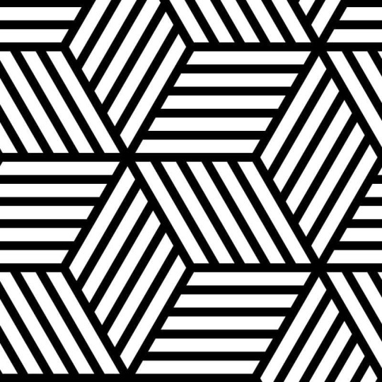 Wall Art Originals Skein Big black - mural sześciany