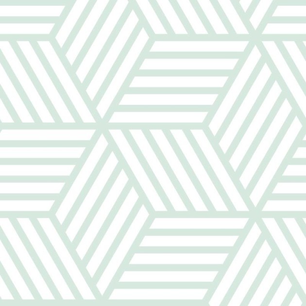 Wall Art Originals Skein Big mint - mural sześciany