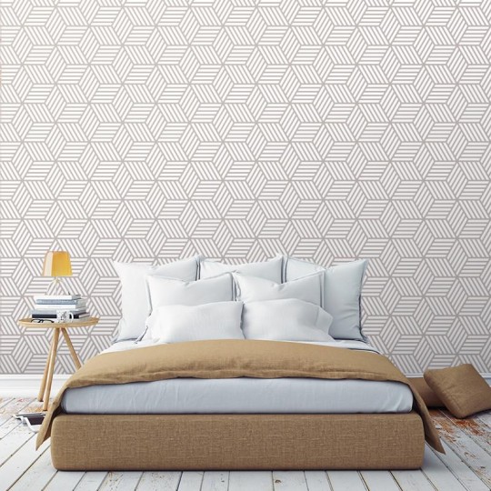 Wall Art Originals Skein coffee - mural sześciany