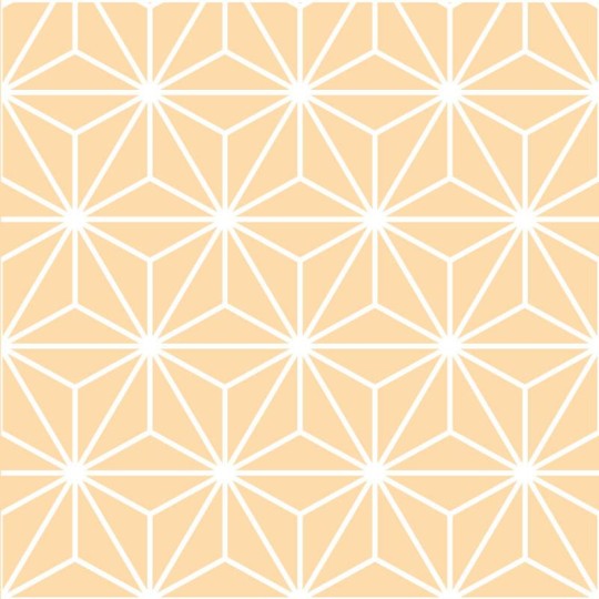 Tapeta Wall Art Geometric Delicate Evening żółty - tapeta geometryczna