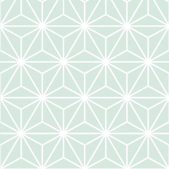 Tapeta Wall Art Geometric Delicate Evening miętowy - tapeta geometryczna