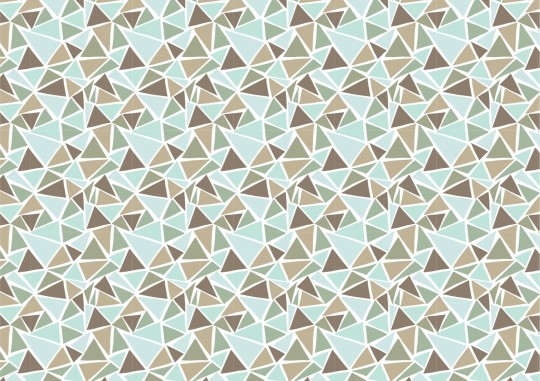 Wall Art Originals Asymetric Triangles - mural trójkąty
