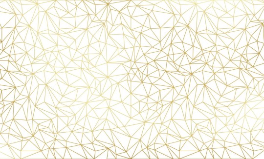 Tapeta Wall Art Geometric Cosy web gold - tapeta geometryczna