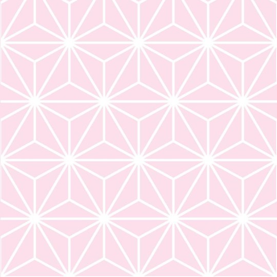 Tapeta Wall Art Geometric Delicate Evening bladoróżowy - tapeta geometryczna