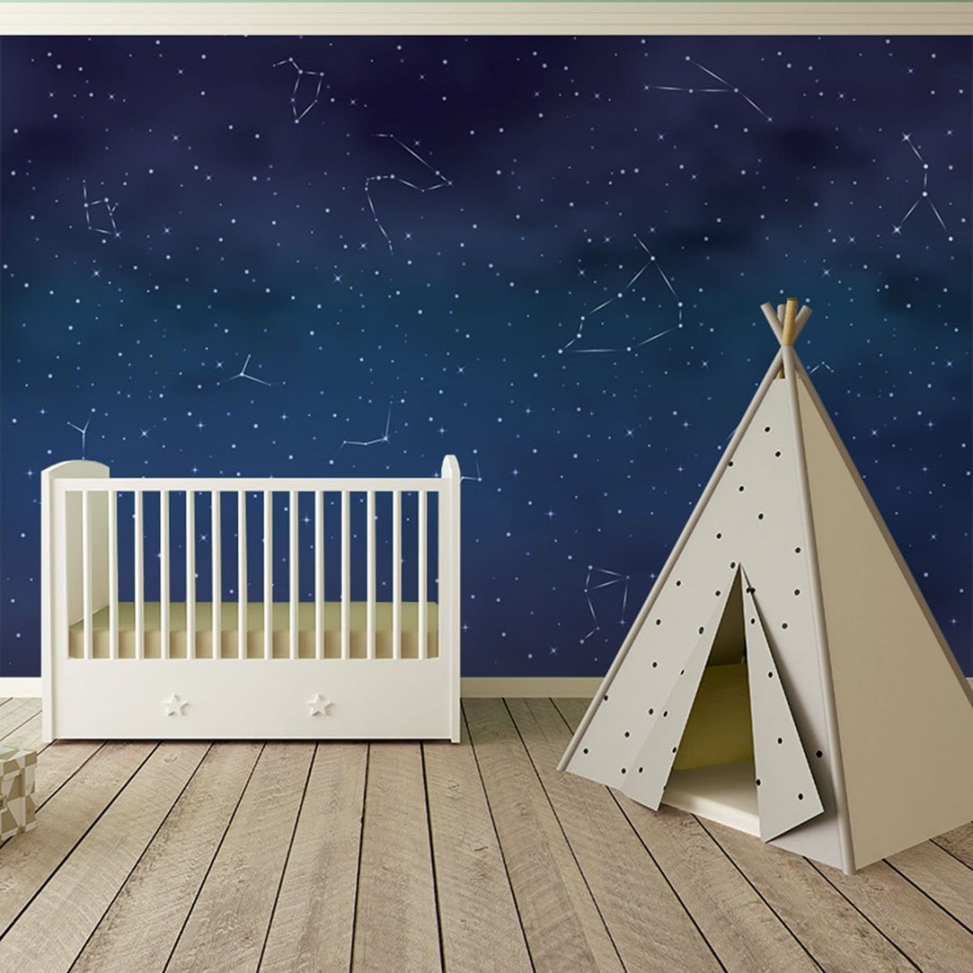 Wall Art Originals Starry Night - mural gwiazdy