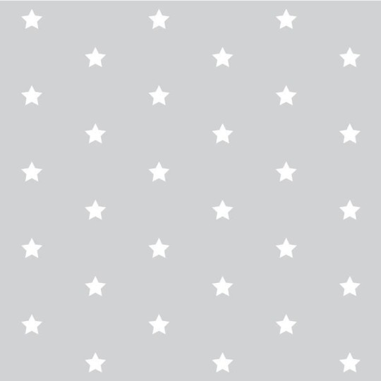 Wall Art Originals Stars grey - mural gwiazdy