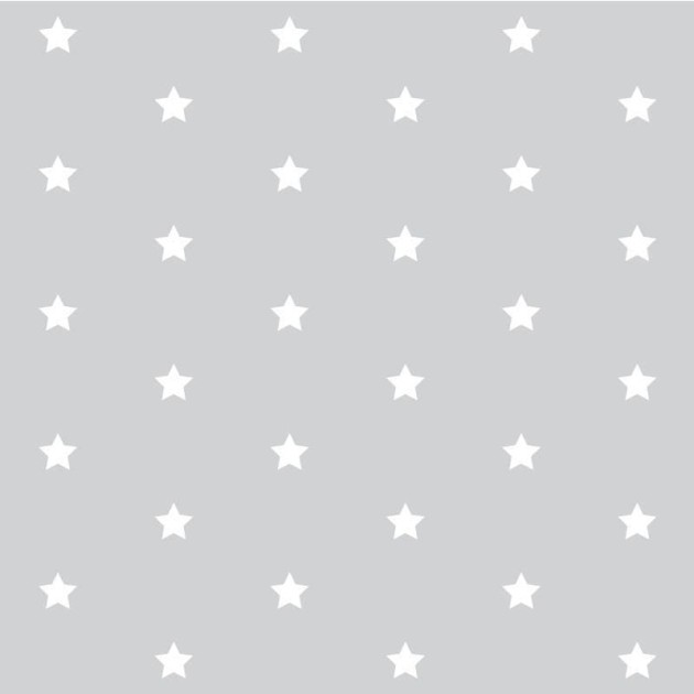 Wall Art Originals Stars grey - mural gwiazdy