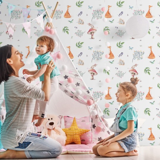 Wall Art Originals Little Fox - mural liski