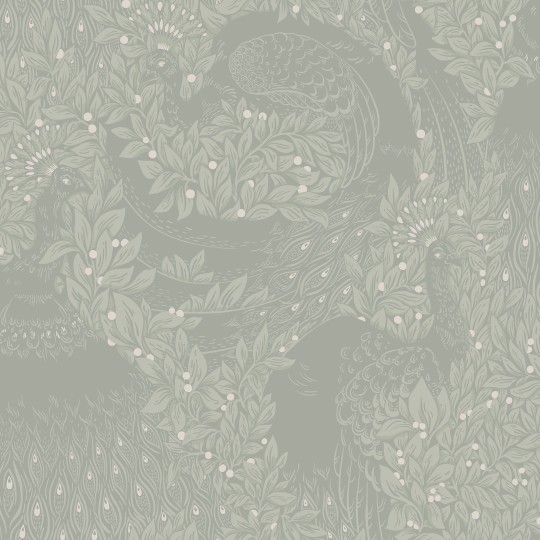 Tapeta Sandberg Jordnara S10127 Evelina Sage Green - tapeta wierzby