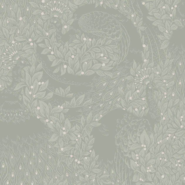 Tapeta Sandberg Jordnara S10127 Evelina Sage Green - tapeta wierzby