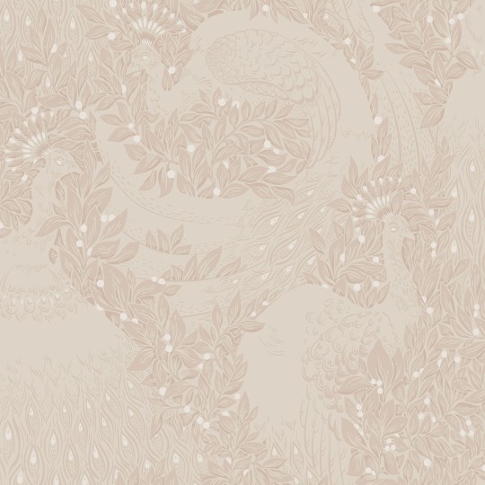 Tapeta Sandberg Jordnara S10128 Evelina Blush - tapeta liście