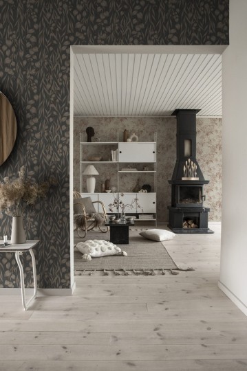 Tapeta Sandberg Jordnara S10117 Sara Indigo Blue - tapeta wierzby