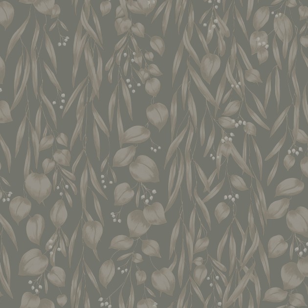Tapeta Sandberg Jordnara S10119 Sara Sage Green - tapeta wierzby