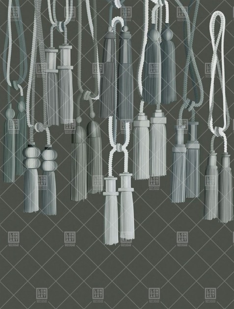 London Art 21002 03 Exclusive Tassels - mural frędzle