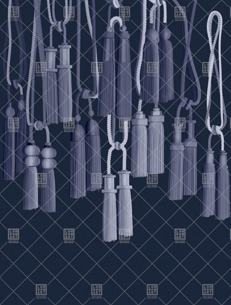 London Art 21002 04 Exclusive Tassels - mural frędzle