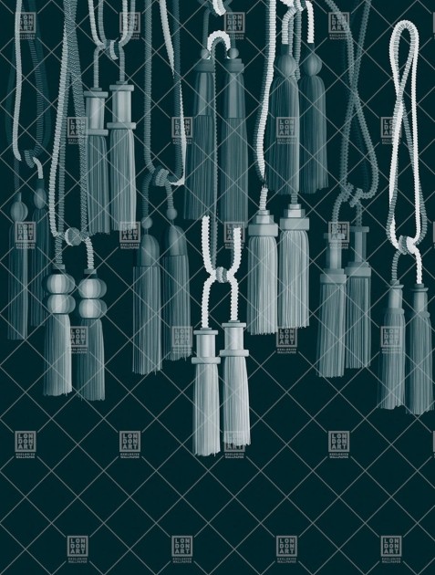 London Art 21002 06 Exclusive Tassels - mural frędzle