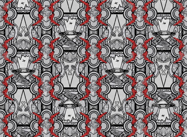 London Art 21007 01 Exclusive Vitrail - mural abstrakcyjny