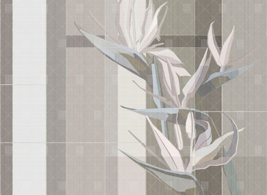 London Art 21012 01 Exclusive Strelitzia - mural strelicja