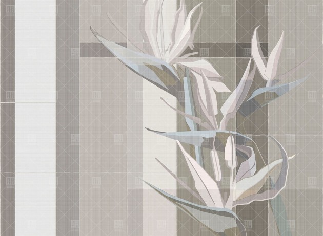 London Art 21012 01 Exclusive Strelitzia - mural strelicja