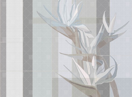 London Art 21012 03 Exclusive Strelitzia - mural strelicja
