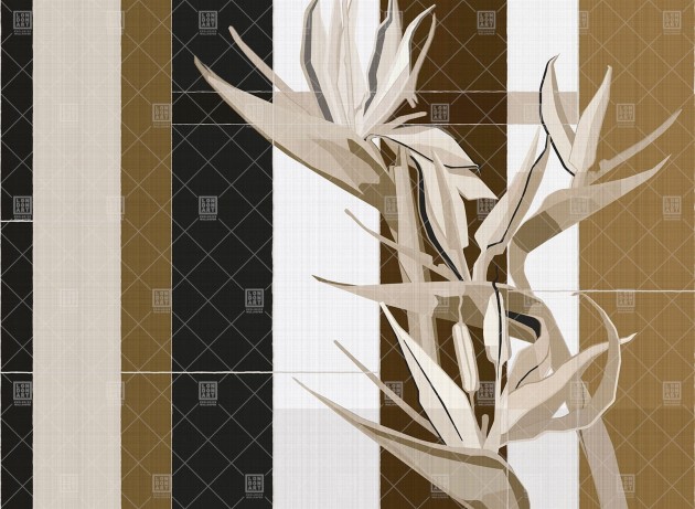 London Art 21012 04 Exclusive Strelitzia - mural strelicja