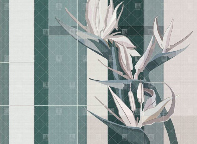 London Art 21012 05 Exclusive Strelitzia - mural strelicja