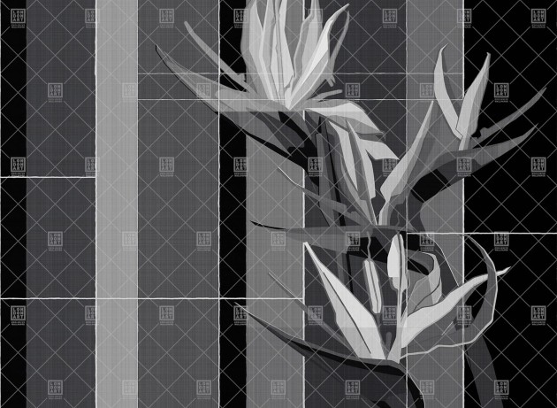 London Art 21012 06 Exclusive Strelitzia - mural strelicja