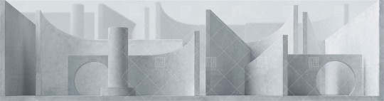 London Art 21017 02 Exclusive Zephir Town - mural geometryczny