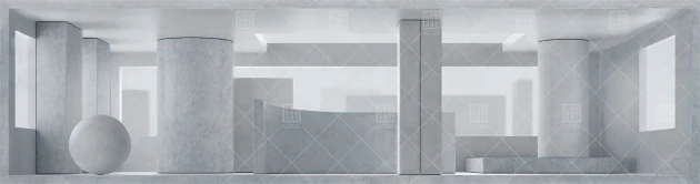 London Art 21018 03 Exclusive Second Life - mural geometryczny