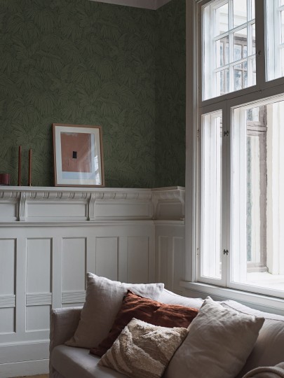 Boras Tapeter 2277 Treasured Hidden Parrot  - tapeta tropikalna