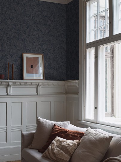 Boras Tapeter 2278 Treasured Hidden Parrot  - tapeta tropikalna