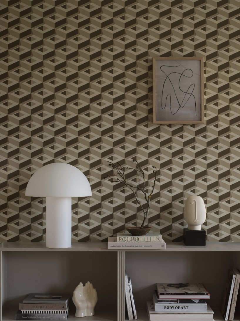 Boras Tapeter 2280 Treasured Boxes - geometryczny mural