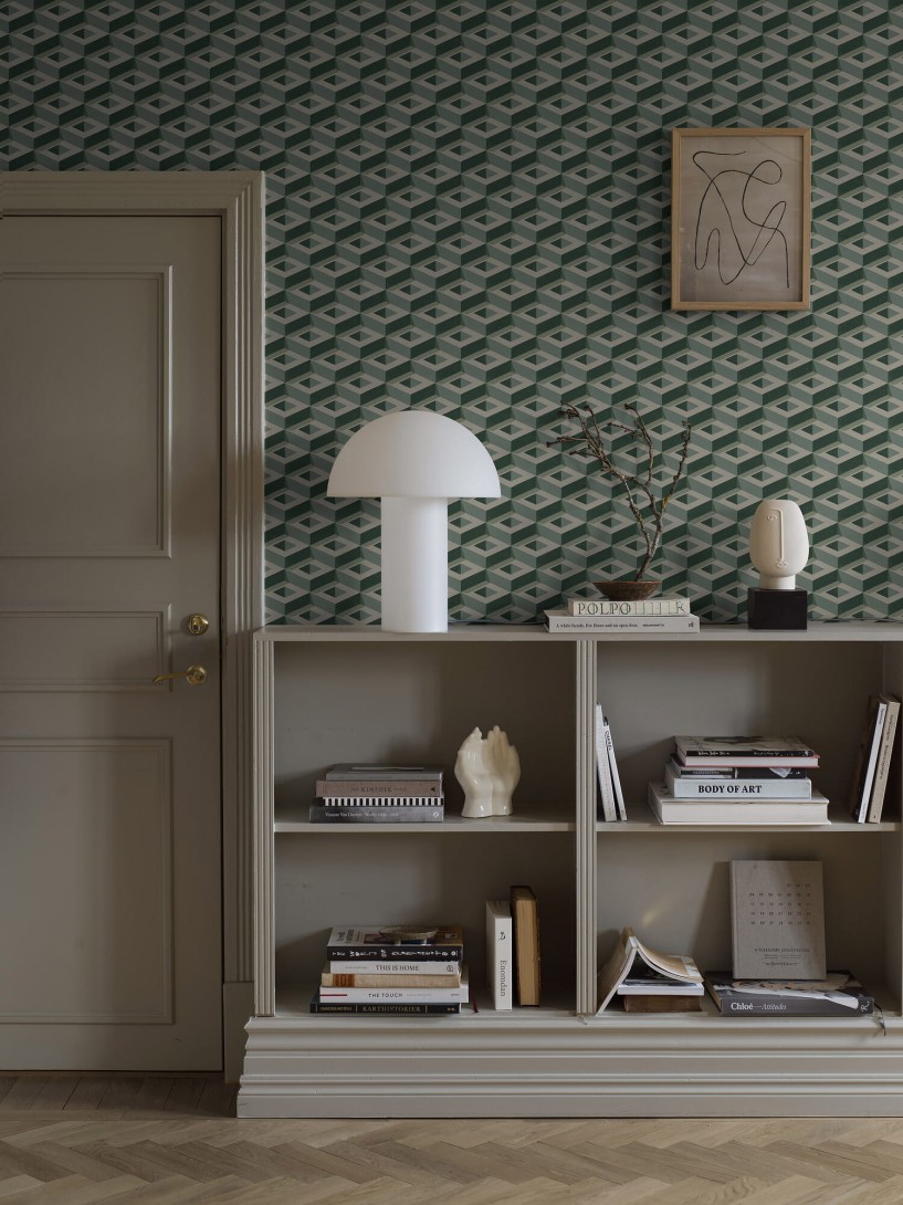 Boras Tapeter 2281 Treasured Boxes - geometryczny mural