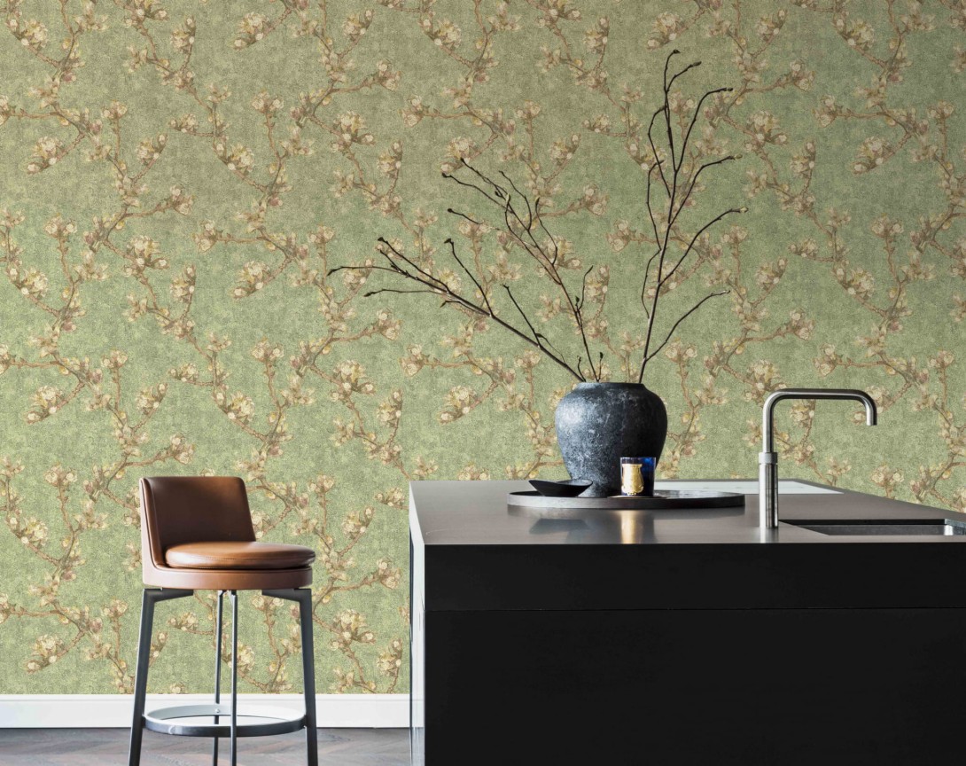 BN Walls 220013 Van Gogh 2 - tapeta kwiaty migdałowca