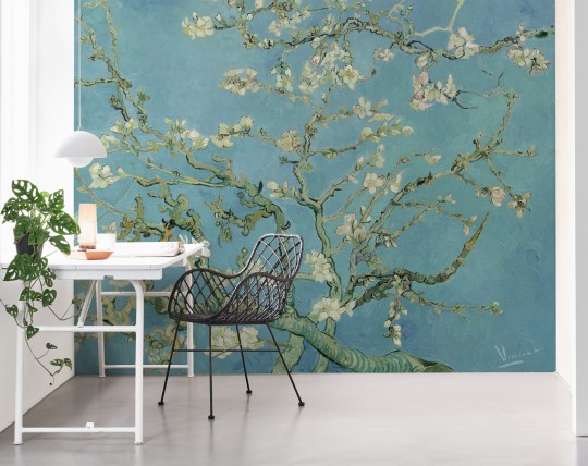 BN Walls 200330 Van Gogh 2 Almond Blossom - tapeta kwiaty migdałowca