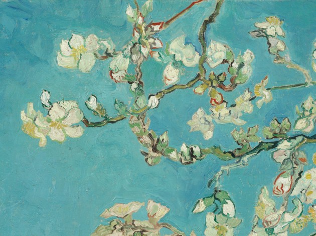 BN Walls 200331 Van Gogh 2 Almond Blossom - tapeta kwiaty migdałowca