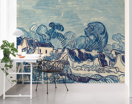 BN Walls 200332 Van Gogh 2 Landscapes with Houses - tapeta domy