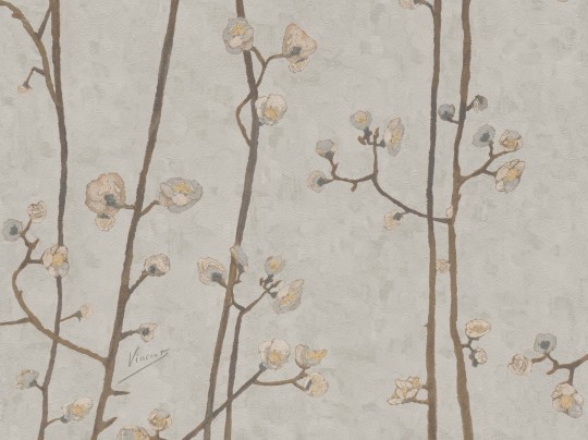 BN Walls 220022 Van Gogh 2 - tapeta sad śliwkowy