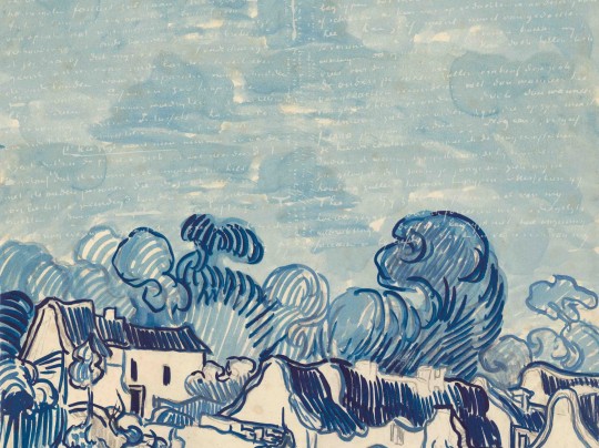 BN Walls 200332 Van Gogh 2 Landscapes with Houses - tapeta domy