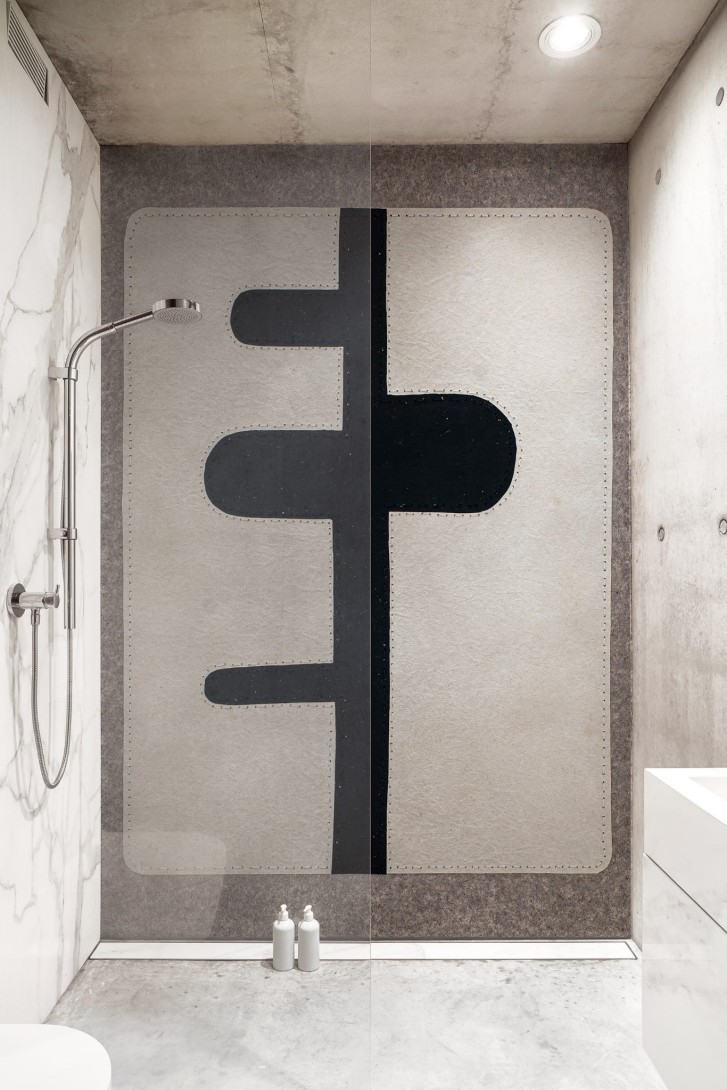 Wall & Deco WET_HN2101 Wet System Hic et Nunc - mural geometryczny