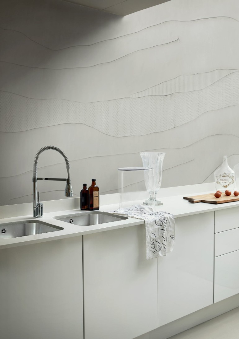Wall & Deco WET_RI2101 Wet System Riversand - mural ziemia