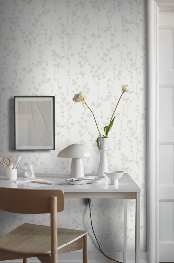 Boras Tapeter 7426 Melodi Disa - tapeta w gałązki