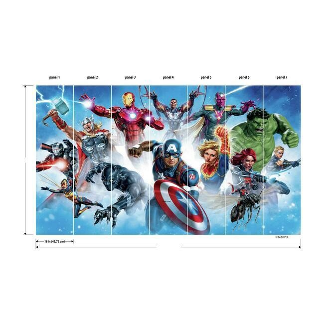 Mural York Disney Kids 4 RMK11411M Avenger Gallery