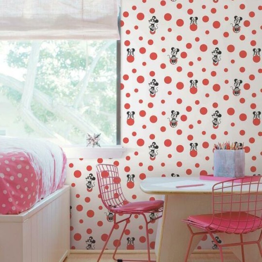 Tapeta York Disney Kids 4 DI1029 Disney Minnie Mouse Dots