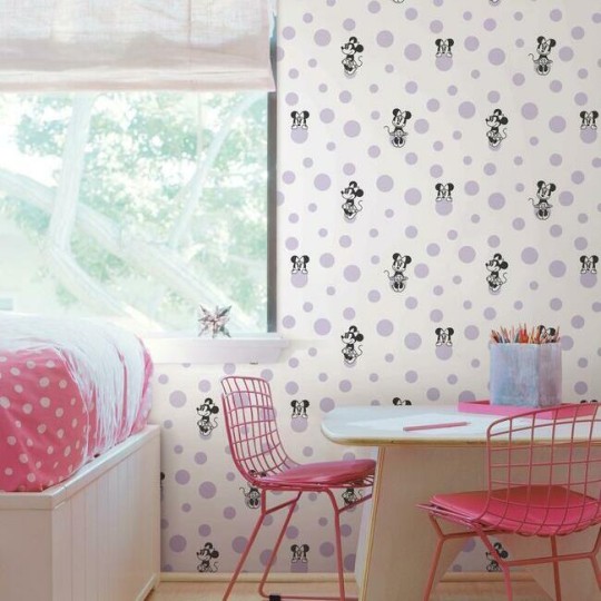 Tapeta York Disney Kids 4 DI1028 Disney Minnie Mouse Dots