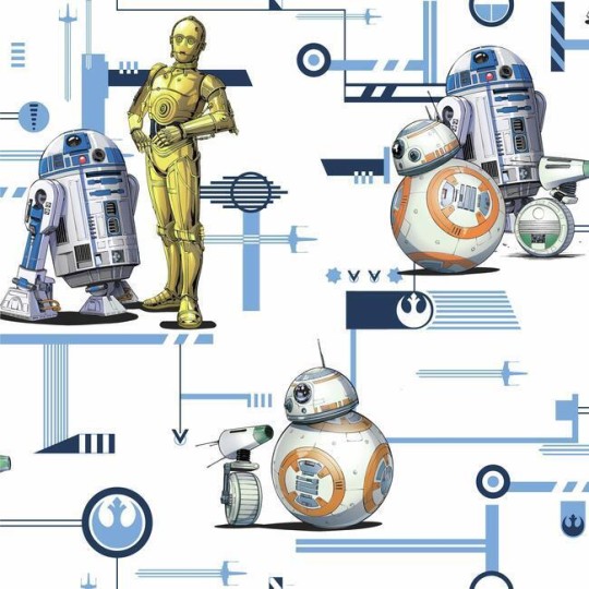 Tapeta York Disney Kids 4 DI0948 Star Wars: The Rise of Skywalker, Droids!